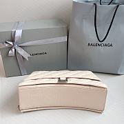 Balenciaga Cream Hourglass Chain Bag Size 31 x 20 x 12 cm - 2