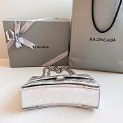 Balenciaga Silver Hourglass Chain Bag Size 25 x 15 x 9.5 cm - 6