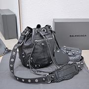 Balenciaga Le Cagole Bucket Bag Black Size 15 x 20 x 18 cm - 3