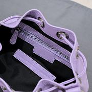 Balenciaga Le Cagole Bucket Bag Purple Size 15 x 20 x 18 cm - 6