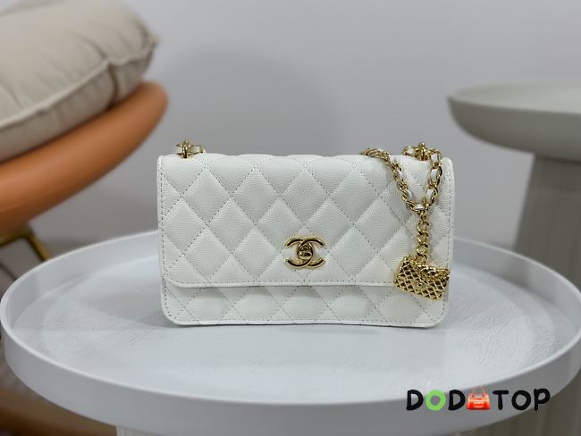 Chanel Wallet On Chain White Size 11 x 19 x 6 cm - 1
