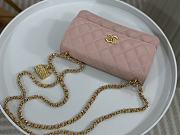 Chanel Wallet On Chain Pink Size 11 x 19 x 6 cm - 3