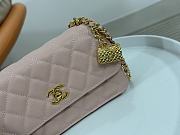 Chanel Wallet On Chain Pink Size 11 x 19 x 6 cm - 2
