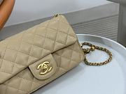 Chanel Chain Flap Bag Beige Size 13 x 20 x 7 cm - 2