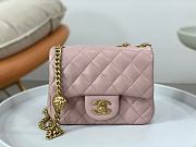 Chanel Flap Bag Mini Pink Size 17 cm - 1