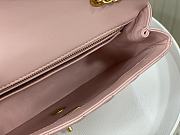 Chanel Flap Bag Lambskin Pink Size 23 cm - 3