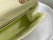 Chanel Flap Bag Mini Yellow Size 17 cm - 2