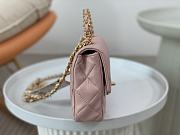 Chanel Flap Handle Bag Pink Size 20 x 13 x 5 cm - 6