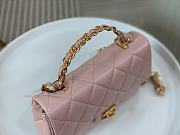 Chanel Flap Handle Bag Pink Size 20 x 13 x 5 cm - 5