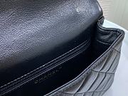 Chanel Flap Handle Bag Black Size 20 x 13 x 5 cm - 2