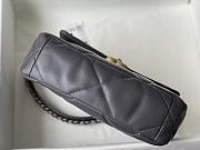 Chanel 19 Flap Dark Grey Bag Size 26 x 9 x 16 cm - 6
