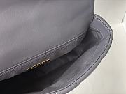 Chanel 19 Flap Dark Grey Bag Size 26 x 9 x 16 cm - 3
