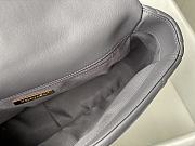 Chanel 19 Flap Bag Lambskin Dark Grey Size 30 x 10 x 20 cm - 3
