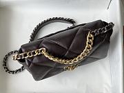 Chanel 19 Flap Dark Brown Bag Size 26 x 9 x 16 cm - 6