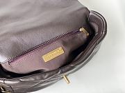 Chanel 19 Flap Dark Brown Bag Size 26 x 9 x 16 cm - 3