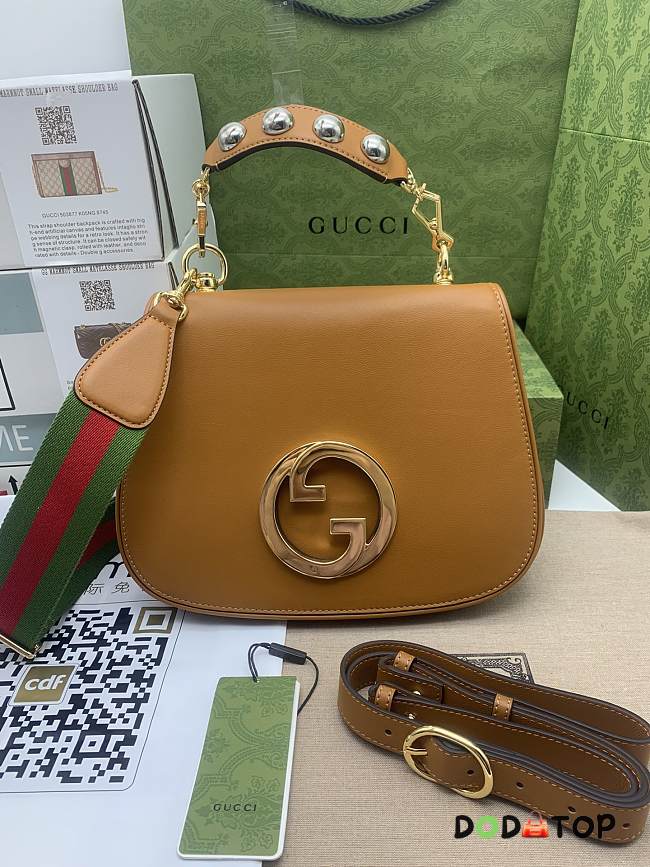 Gucci Blondie Medium Bag Brown 01 Size 29 x 22 x 7 cm - 1