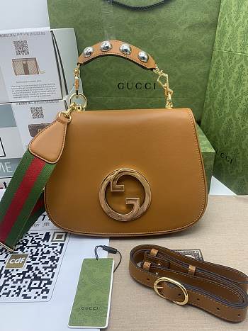 Gucci Blondie Medium Bag Brown 01 Size 29 x 22 x 7 cm