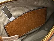 Chloé Brown Marcie Double Carry Leather Shoulder Bag Size 21 x 16 x 8 cm - 4