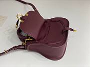 Chloé Marcie Double Carry Leather Shoulder Bag Size 21 x 16 x 8 cm - 2
