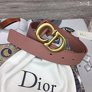 Dior Belt Pink 3.0 cm - 1