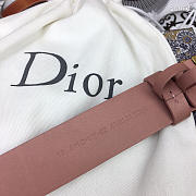 Dior Belt Pink 3.0 cm - 2
