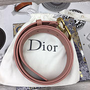 Dior Belt Pink 3.0 cm - 6