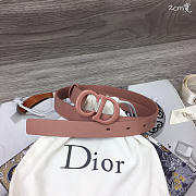 Dior Belt Pink 01 3.0 cm - 5