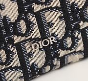 Dior Micro Rider Oblique Jacquard Size 10 x 17 x 5 cm - 6