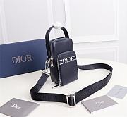 Dior Micro Rider Pouch Size 10 x 17 x 5 cm - 4