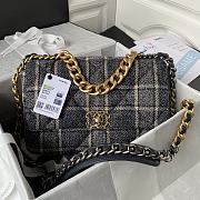 Chanel Denim 19 Flap Bag AS1160 Bag Size 30 cm - 1