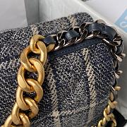 Chanel Denim 19 Flap Bag AS1160 Bag Size 30 cm - 5