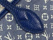 Louis Vuitton Monogram Idylle Neverfull MM Tote Bag Blue Size 32 x 29 x 17 cm - 4