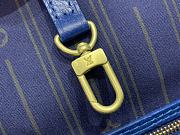 Louis Vuitton Monogram Idylle Neverfull MM Tote Bag Blue Size 32 x 29 x 17 cm - 5