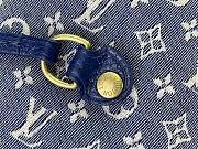 Louis Vuitton Monogram Idylle Neverfull MM Tote Bag Blue Size 32 x 29 x 17 cm - 3