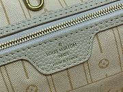 Louis Vuitton Monogram Idylle Neverfull MM Tote Bag White Size 32 x 29 x 17 cm - 6