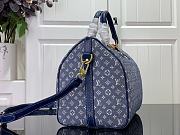 Louis Vuitton LV Speedy 30 Handbag Blue Size 30 x 21 x 17 cm - 6