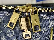 Louis Vuitton LV Speedy 30 Handbag Blue Size 30 x 21 x 17 cm - 2