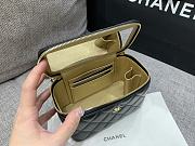 Chanel Lambskin Quilted Football Lipstick Pack Black Size 17 cm - 3