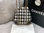 Chanel Wool Bucket Shoulder Handbag 01 Size 20 × 18 × 13 cm - 2