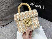 Chanel Handle Cosmetic Bag Size 12.5 x 15 x 8 cm - 6