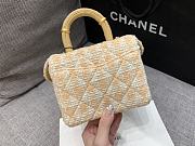Chanel Handle Cosmetic Bag Size 12.5 x 15 x 8 cm - 4