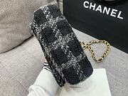 Chanel Retro Big Thick Chain Flap Bag Size 15 x 22 x 6 cm - 4