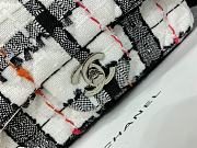 Chanel Tweed Flap Bag Size 20 cm - 4