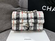 Chanel Tweed Flap Bag Size 20 cm - 3