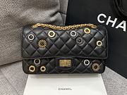 Chanel Lambskin Flap Bag Black Size 25 cm - 2