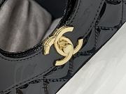 Chanel Patent Leather Black Size 22 x 23 x 5.5 cm - 6