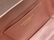 Chanel Caviar Handle Bag Pink Size 23 cm - 6