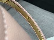 Chanel Caviar Handle Bag Pink Size 23 cm - 5