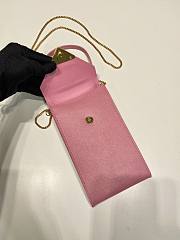 Prada Phone Bag 1BP050 Pink Size 10.5 x 18 x 3 cm - 6
