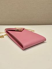 Prada Phone Bag 1BP050 Pink Size 10.5 x 18 x 3 cm - 3
